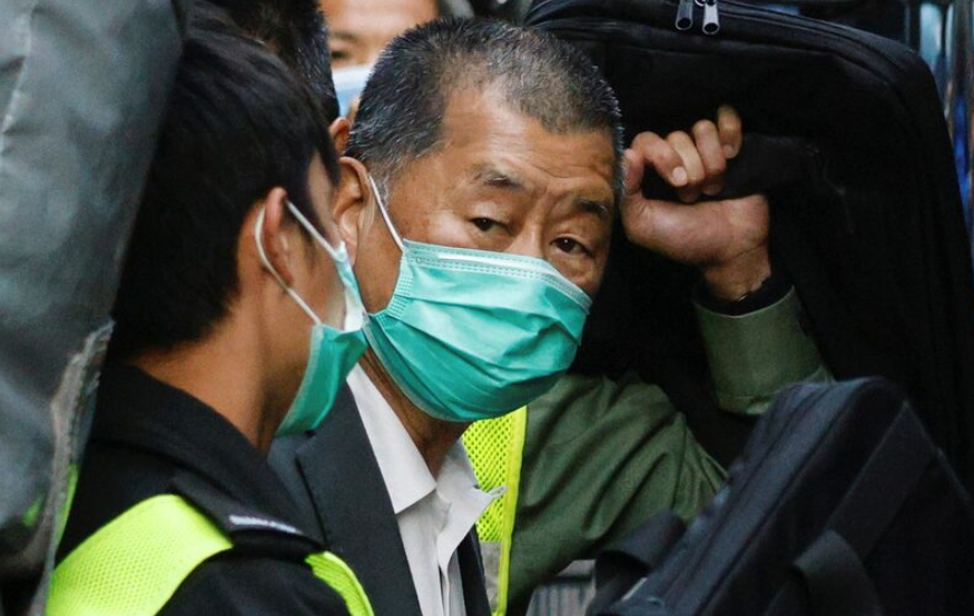 黎智英案正式完成156天審訊，法官杜麗冰稱會押後裁決，並稱若有裁決日期，會通知控辯雙方。(路透社資料圖片)