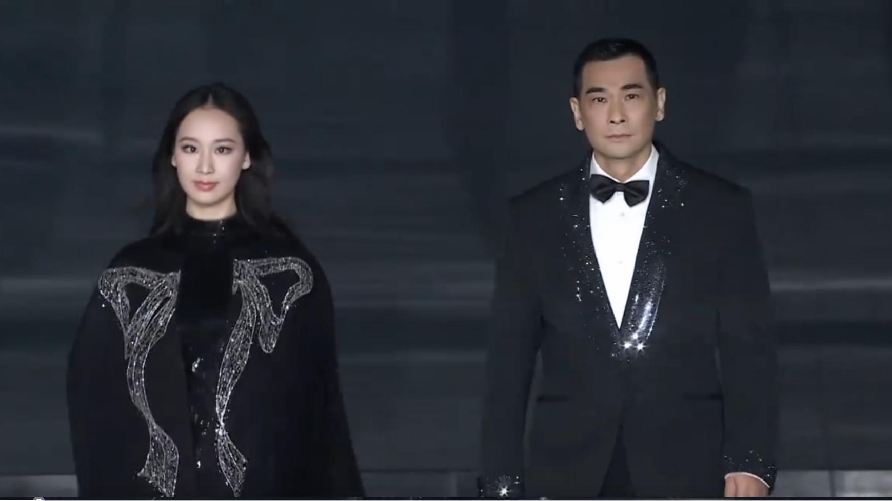 趙文卓攜17歲大女趙子儀行騷 與黃聖依撞樣相似度90%