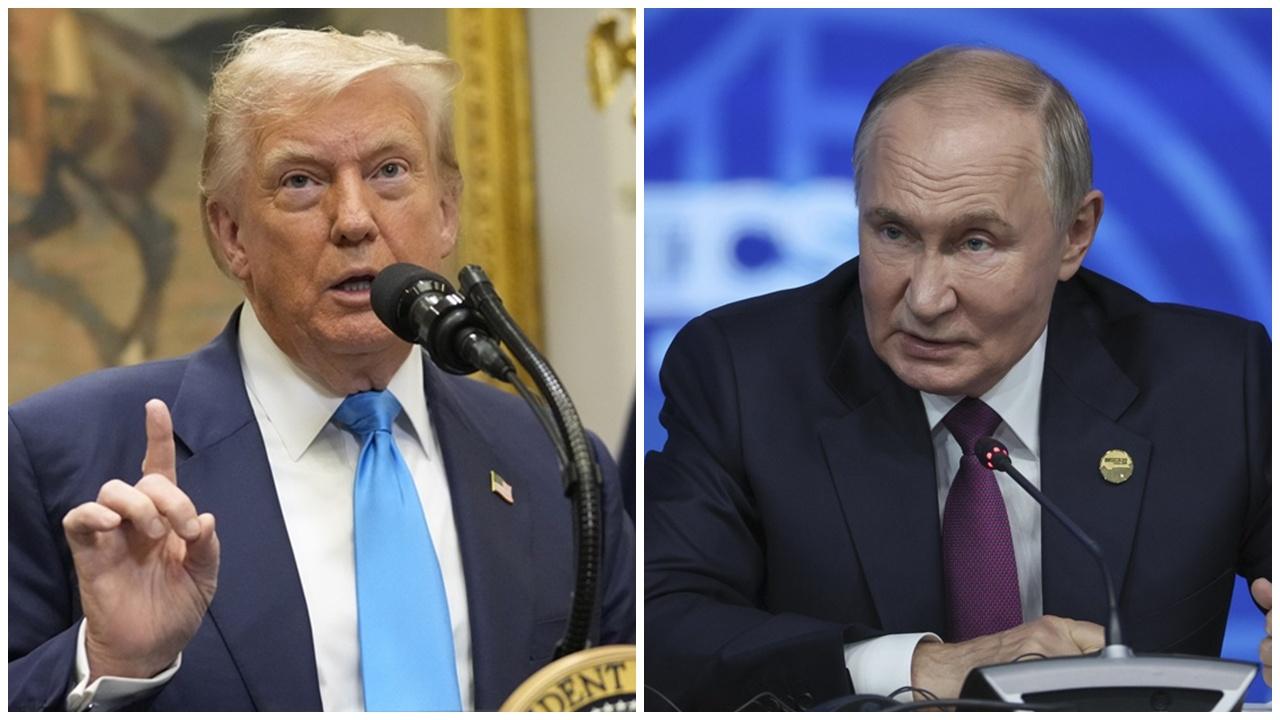 俄烏戰爭，特朗普：若俄烏未能停火將對俄實施經濟制裁。(AP)