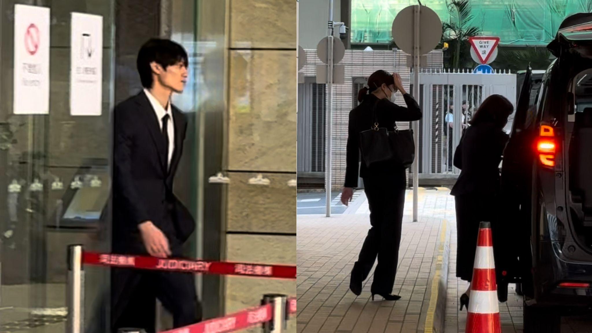 上村謙信由家姐母親陪同離開法院 安排離港返回日本