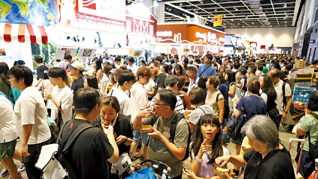 美食博覽今煞科 薄利多銷反擊「消費降級」 展商:人流暢旺銷情佳