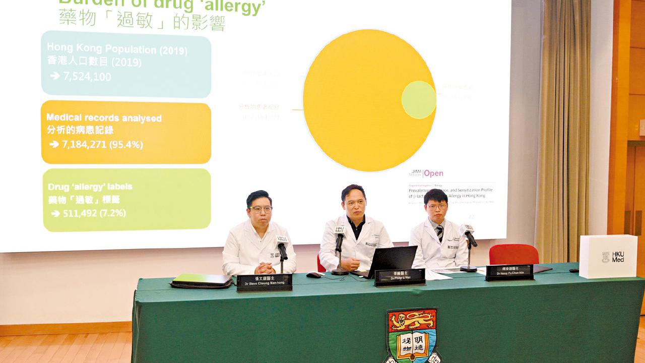 九成人被錯誤標籤對盤尼西林過敏 港大︰膝關節手術感染風險高3倍