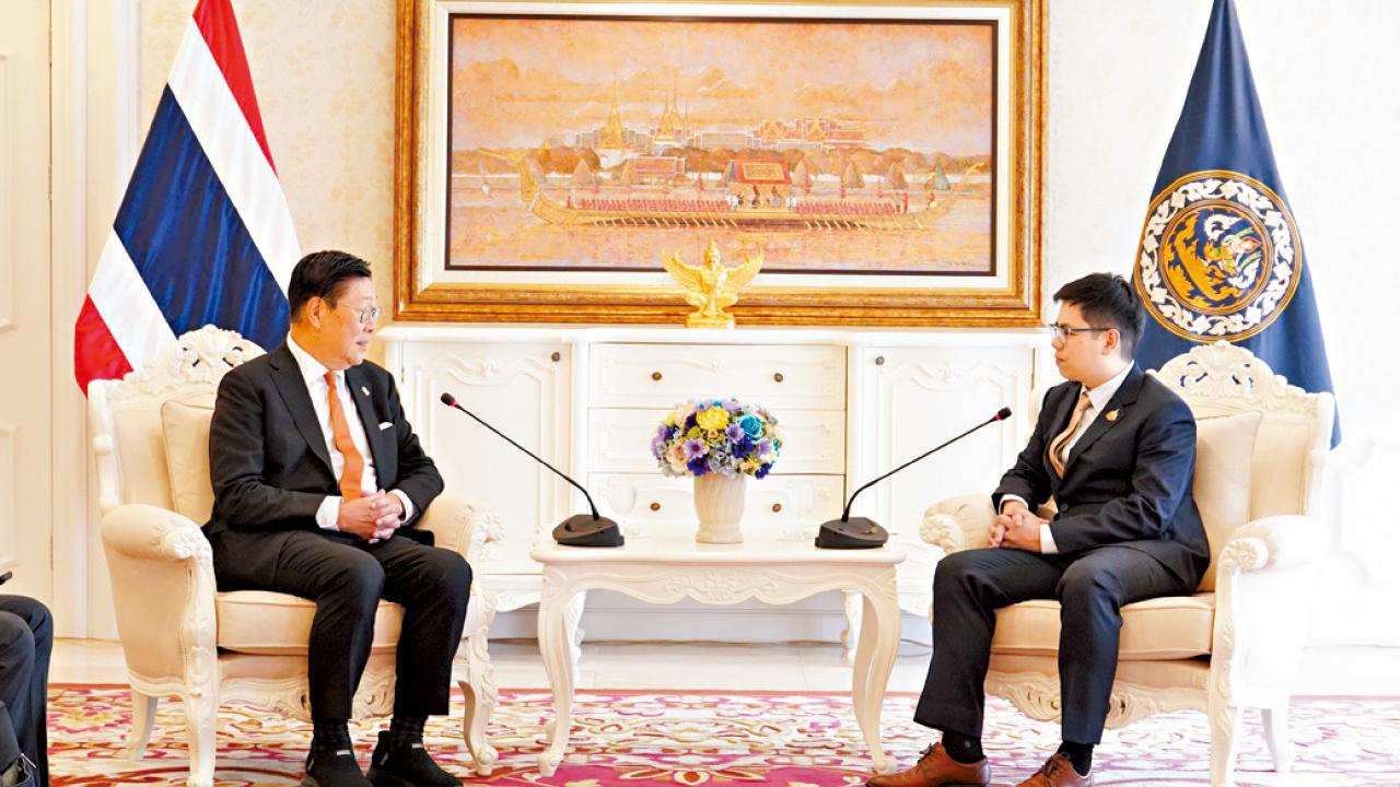 馬時亨訪泰國 推廣香港營商優勢