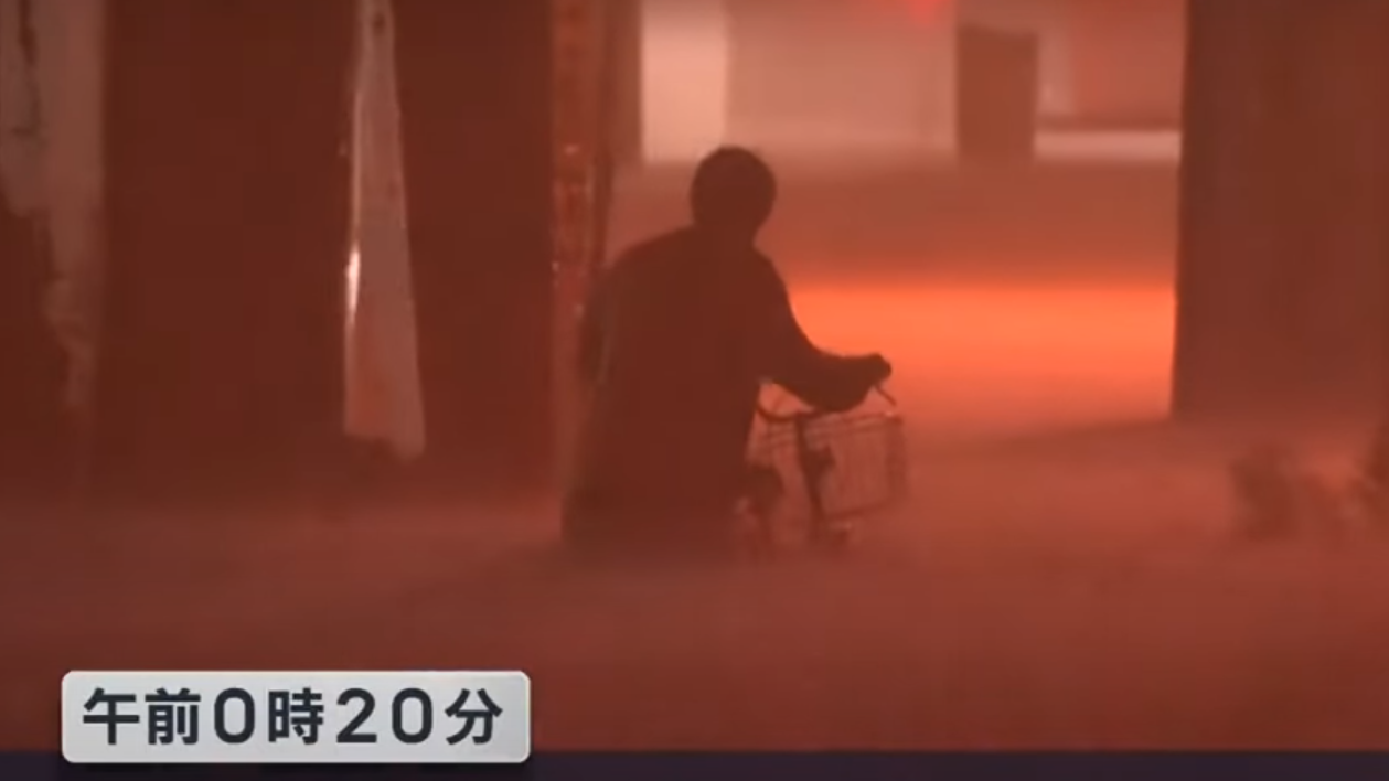 日本九州多地持續降暴雨 熊本水淹嚴重 1死數失蹤