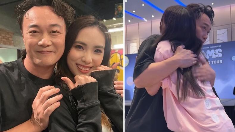 陳奕迅細聽心聲 擁抱陪伴182場演出的舞者