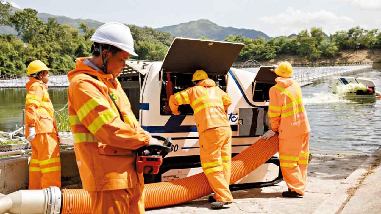 渠務署引入多三部「龍吸水」排水機械人 預計本周抵港投入運作