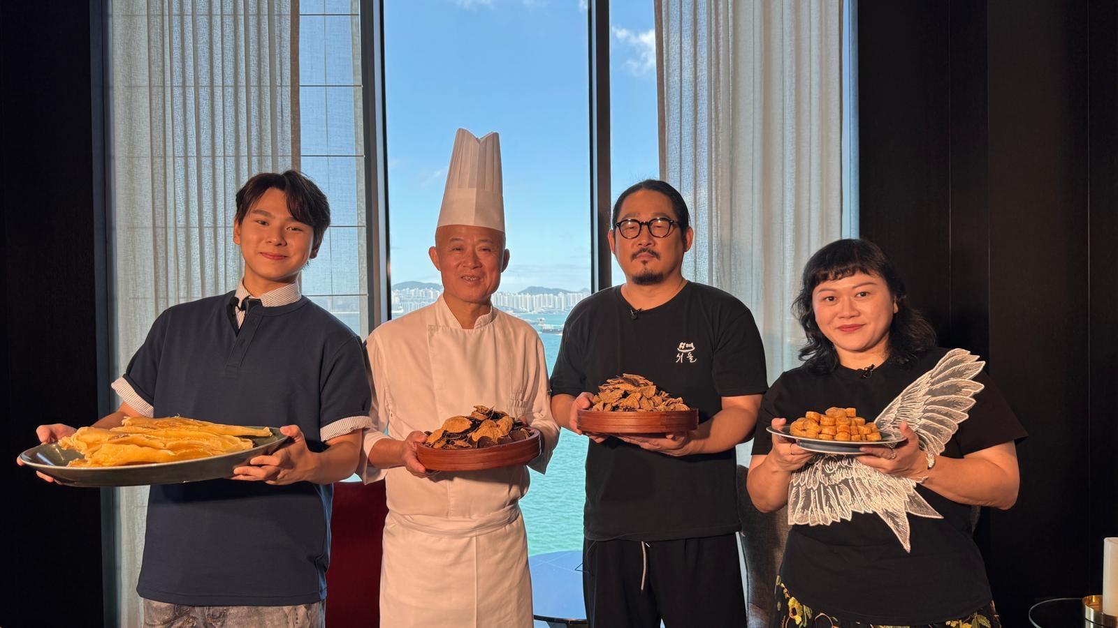 美食新聞報道｜「黑白大廚」金度潤來港覓食 自爆最愛食白粥配油炸鬼