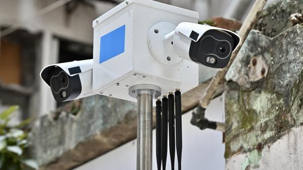 熱能探測攝錄機可追蹤老鼠出沒時間。(政府新聞處)