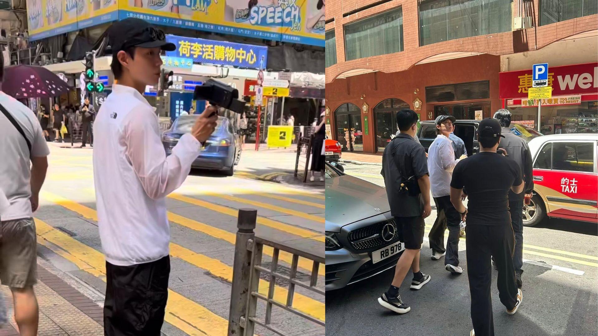 朴寶劍七夕快閃旺角 毫無預警突襲應援café派簽名