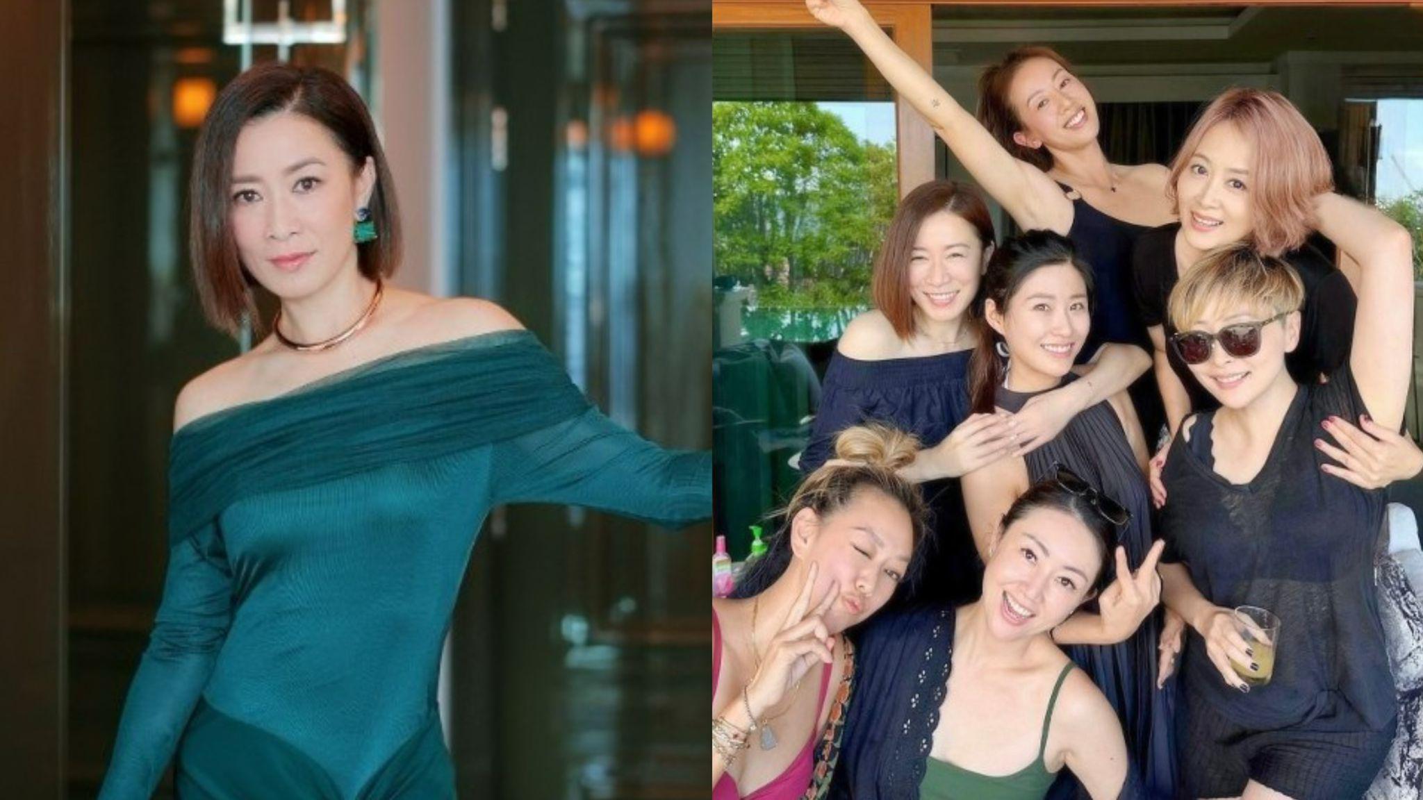 佘詩曼孖「七魔女」旅行放長假充電 文頌嫻連續兩年缺席惹關注