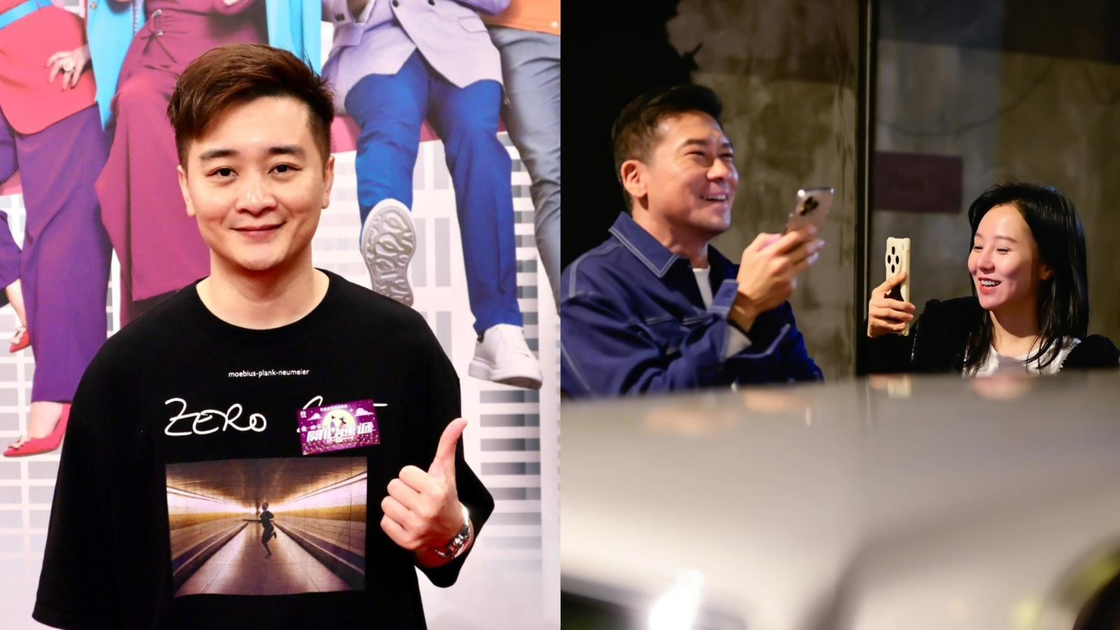 譚輝智唔驚訝張佳添傳有新戀情 大讚對方有男人味