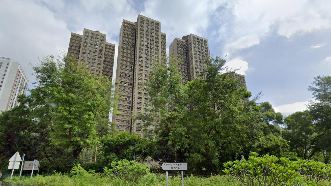 大埔宏福苑。（Google地圖截圖）