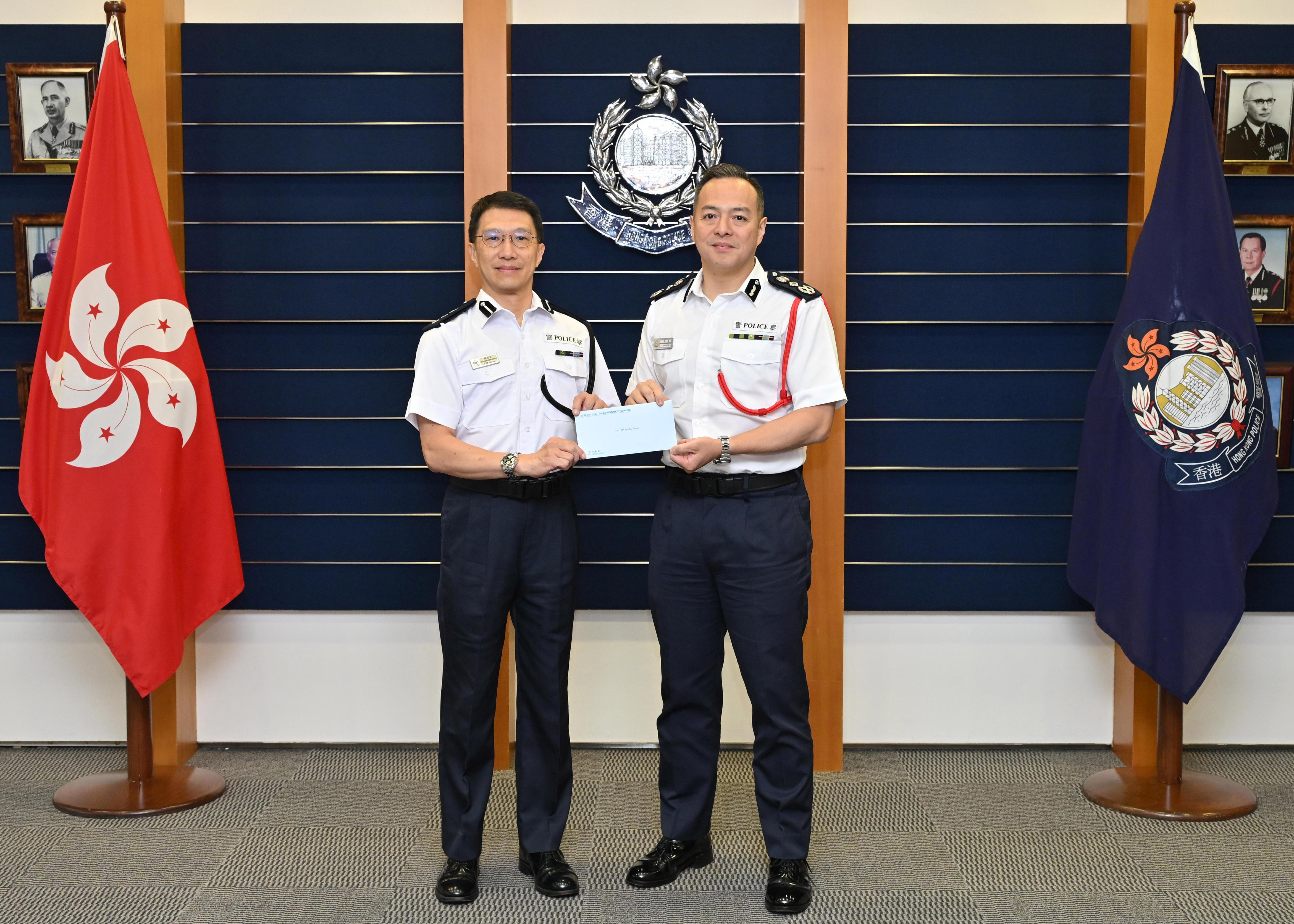 政府委任林俊富為新任輔警副總監