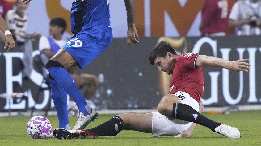 曼聯守將馬古尼。(美聯社)