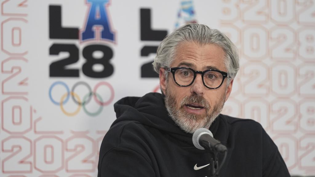 洛杉磯奧運組委會主席韋沙曼。(美聯社)