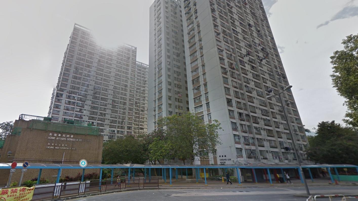 粉嶺祥華邨。（Google地圖截圖）