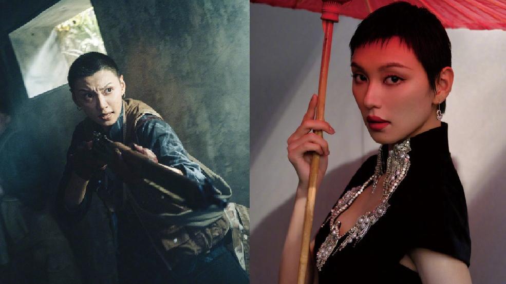 王丹妮為《營救飛虎》剃寸頭  短髮旗袍形象行紅地氈 