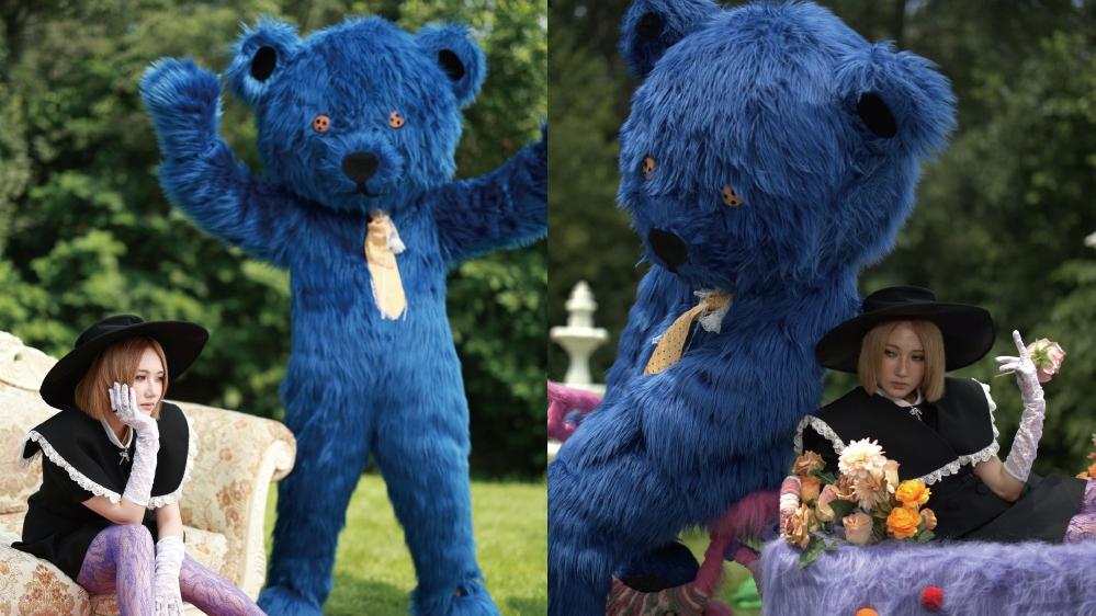 RIIANA為新歌《I'M SORRY》MV花盡心力 驚訝藍色熊仔變巨型怪獸