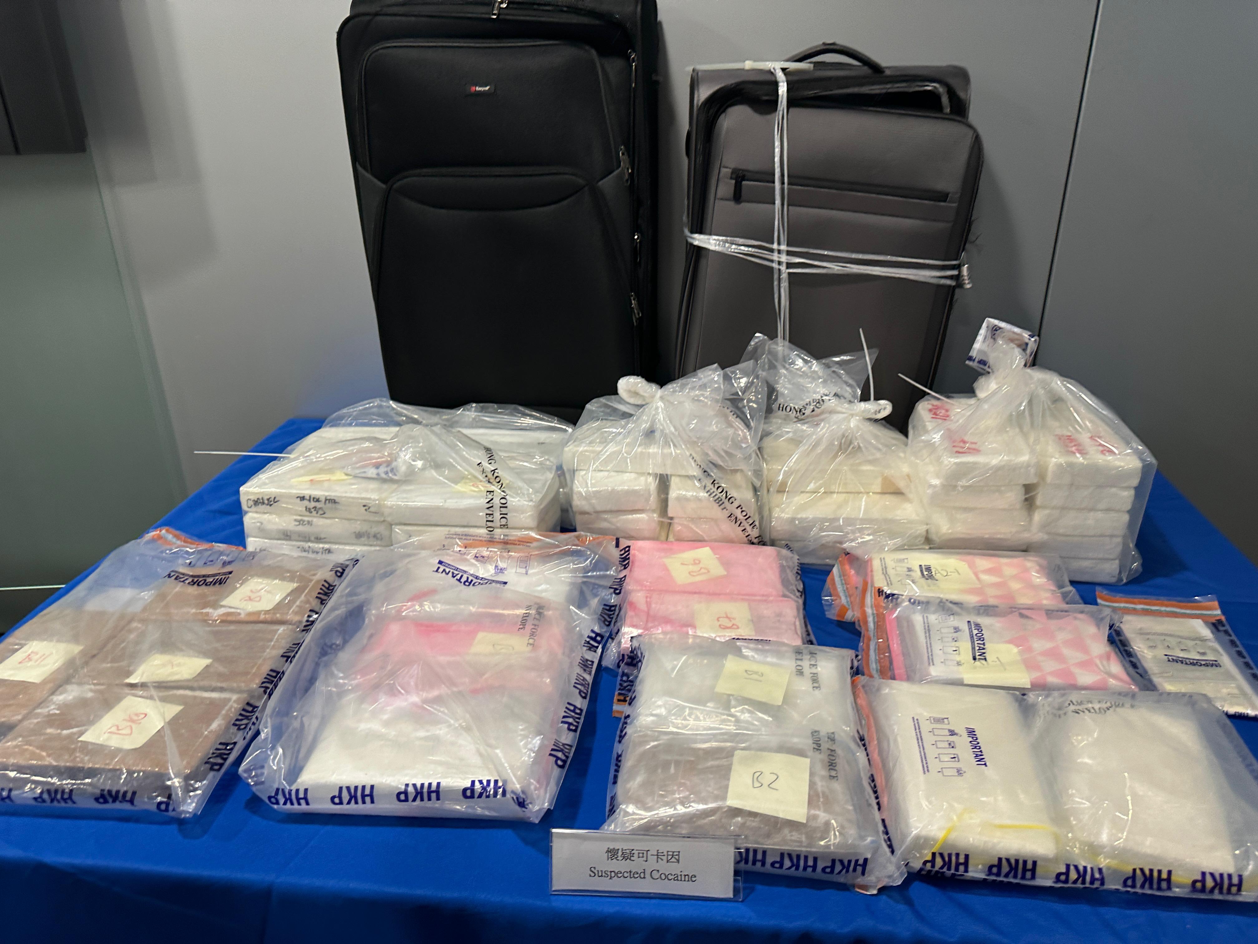 落馬洲村屋變毒品倉，警檢3700萬元可卡因拘35歲男倉管。