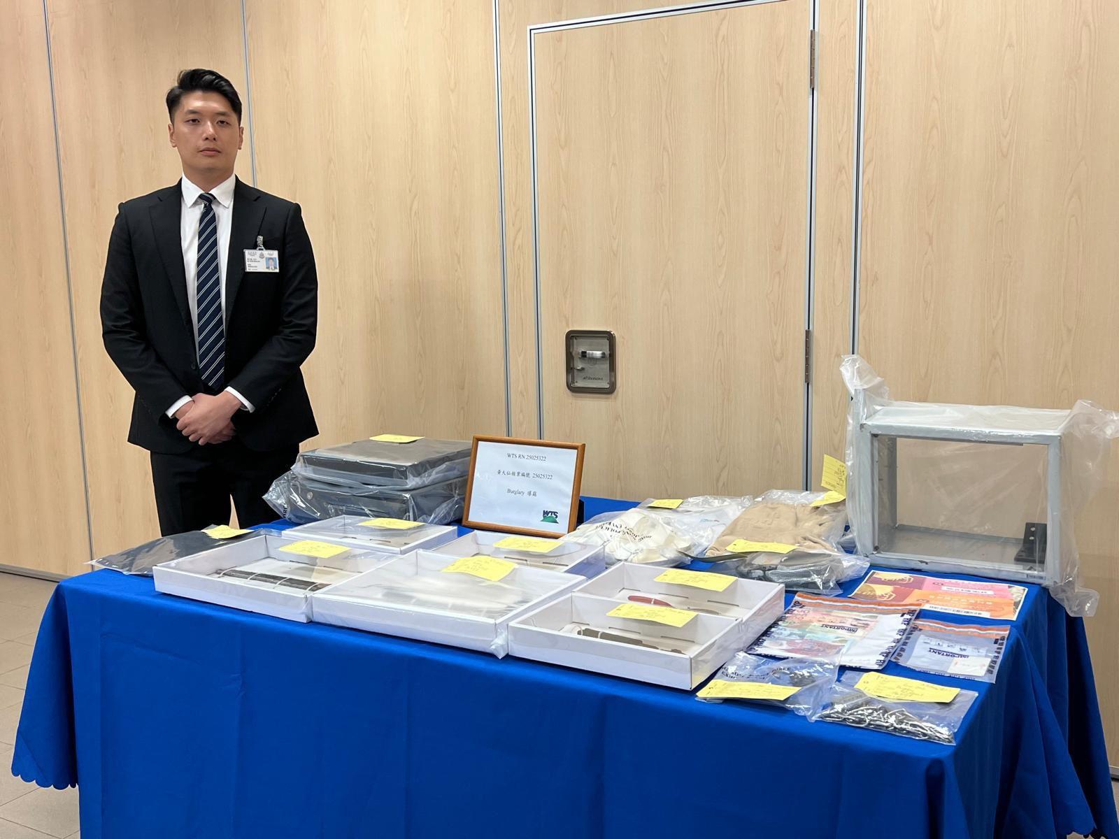 黃大仙3店風雨下遭爆竊失8萬元財物，41歲男被捕。