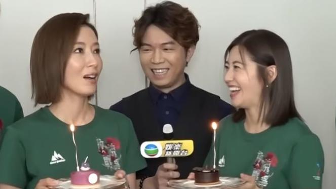 陳自瑤祝拍檔「老公錫晒」 楊茜堯反應不及驚爆對方婚姻狀況 (有片)