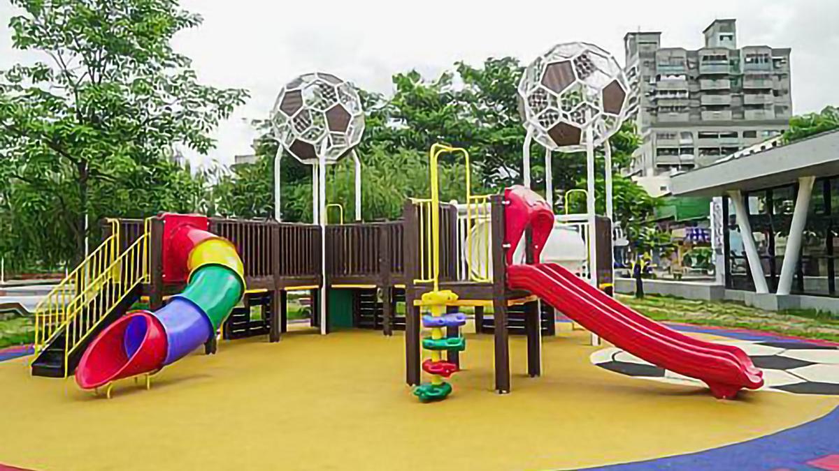 鳳山運動園區的兒童遊樂場。(互聯網)