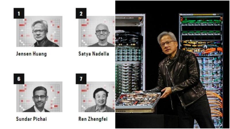 黃仁勳登《財富》商界領袖寶座