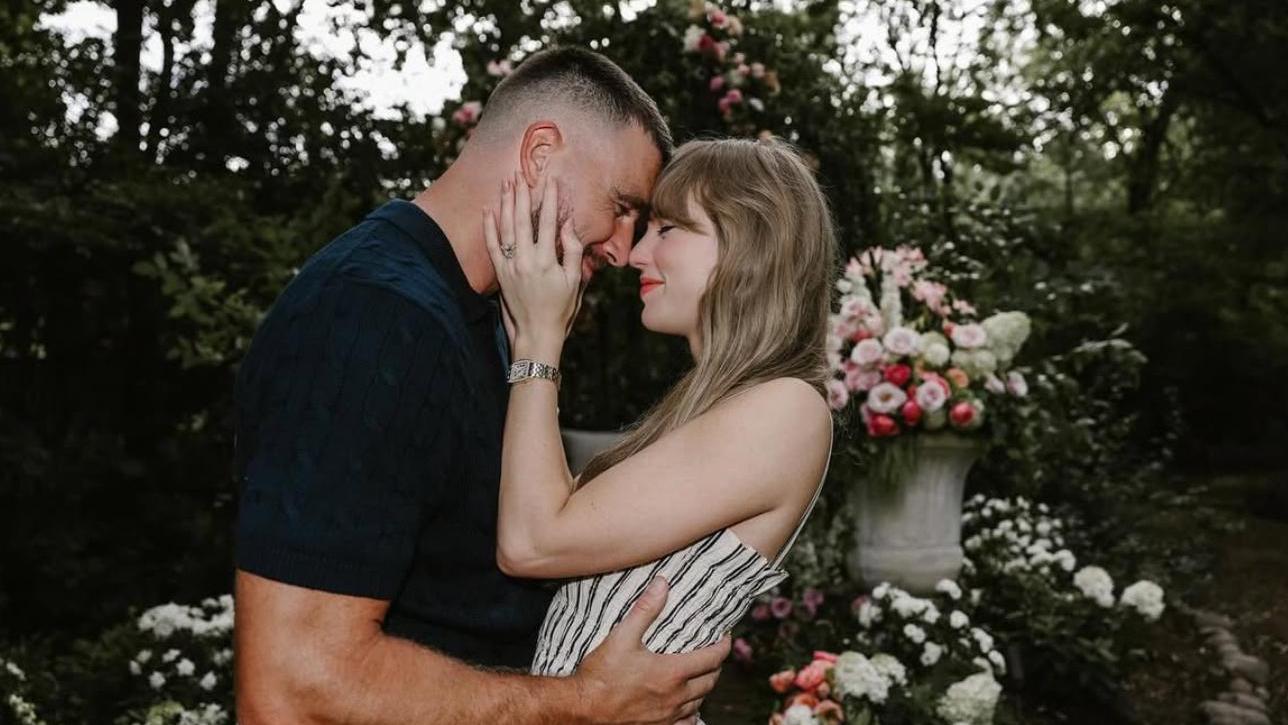 Taylor Swift甜蜜報喜 男友Travis Kelce求婚成功全球洗版