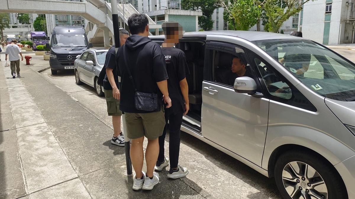 一名20歲男子涉盜竊另一女子的內衣被捕。(警方提供)