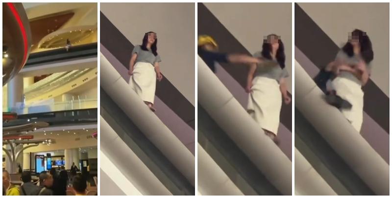 珍惜生命|澳門金沙酒店女子危站橫樑 英勇消防「突擊」救下