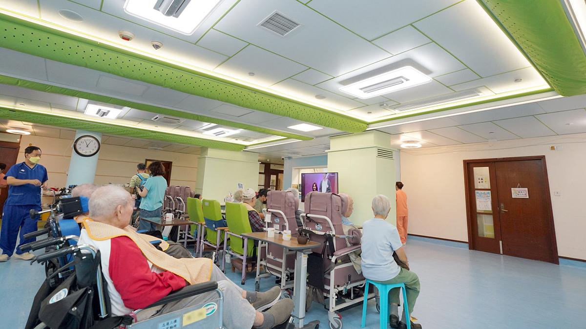 志蓮護理安老院最近完成主要設施改善工程。(馬會提供)