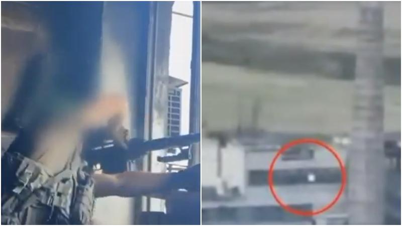 烏軍「幽靈」狙擊手創下史上最遠擊殺紀錄。（圖／翻攝X@Gerashchenko_en）