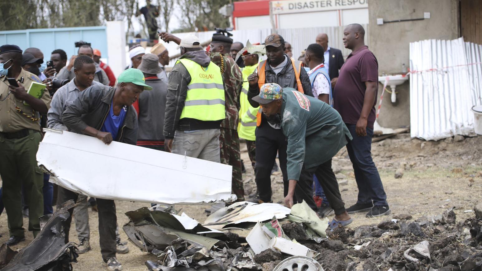 肯尼亞傳出一架醫療專機墜毁的不幸意外。（圖／美聯社）