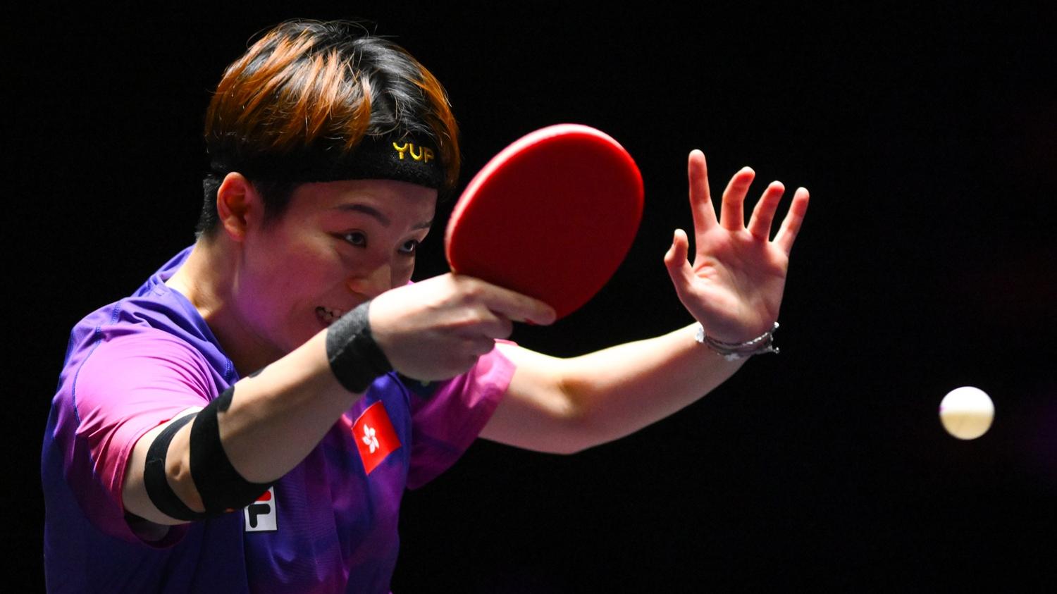 香港乒乓球代表杜凯琹。(新華社)