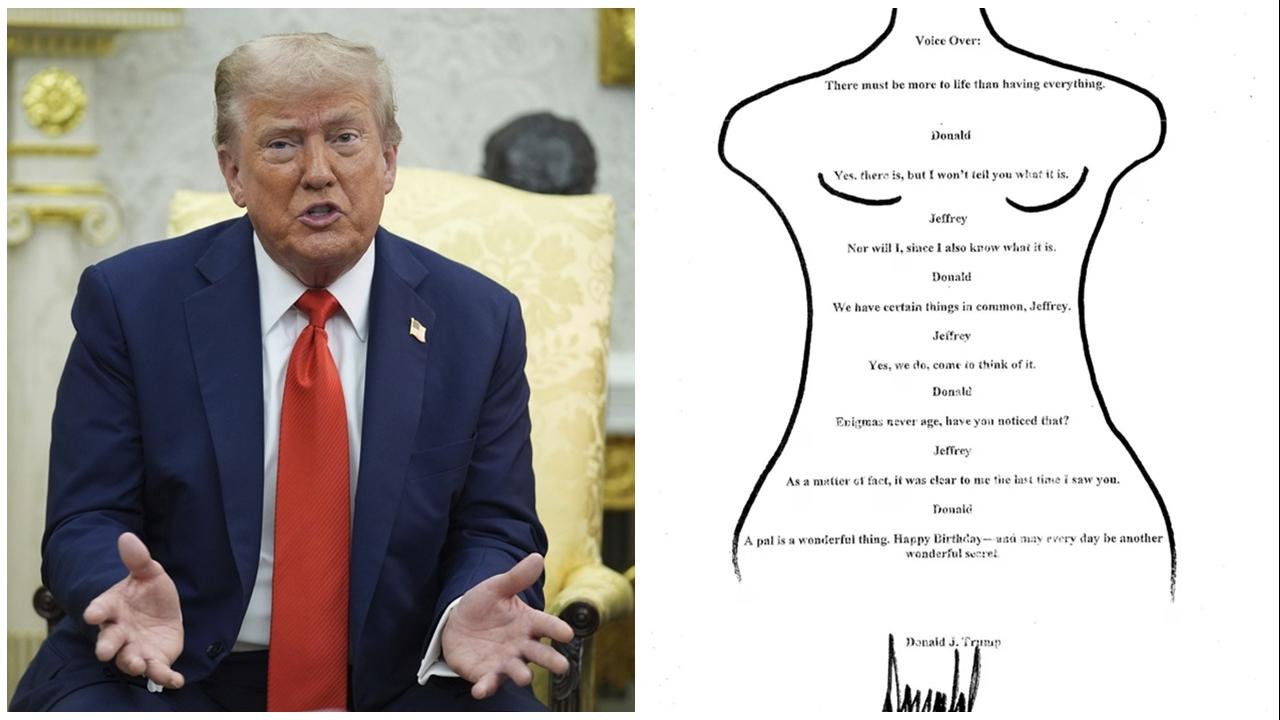 白宮再次否認特朗普寫信給愛潑斯坦，支持字跡專家分析簽名。