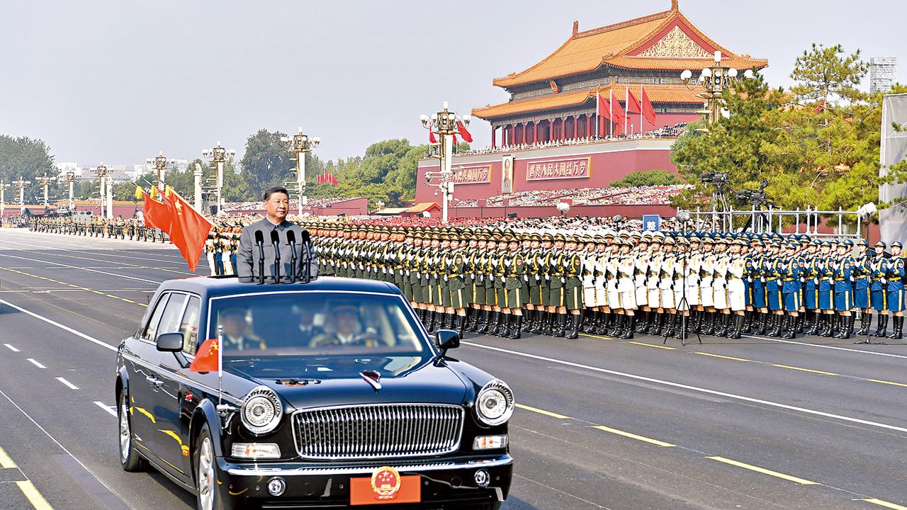 北京盛大閱兵 展新型武器 中俄朝元首歷史性同框