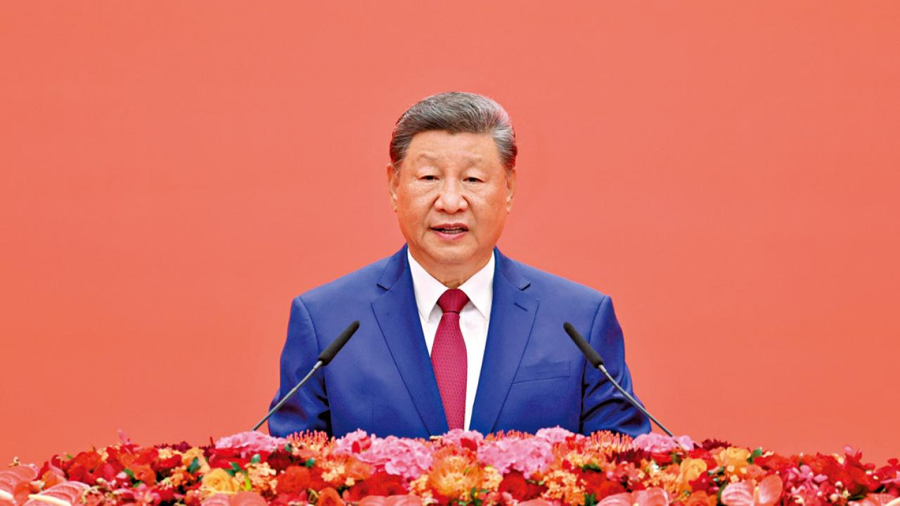 抗戰勝利80周年招待會 習近平︰堅定捍衛國際公平正義