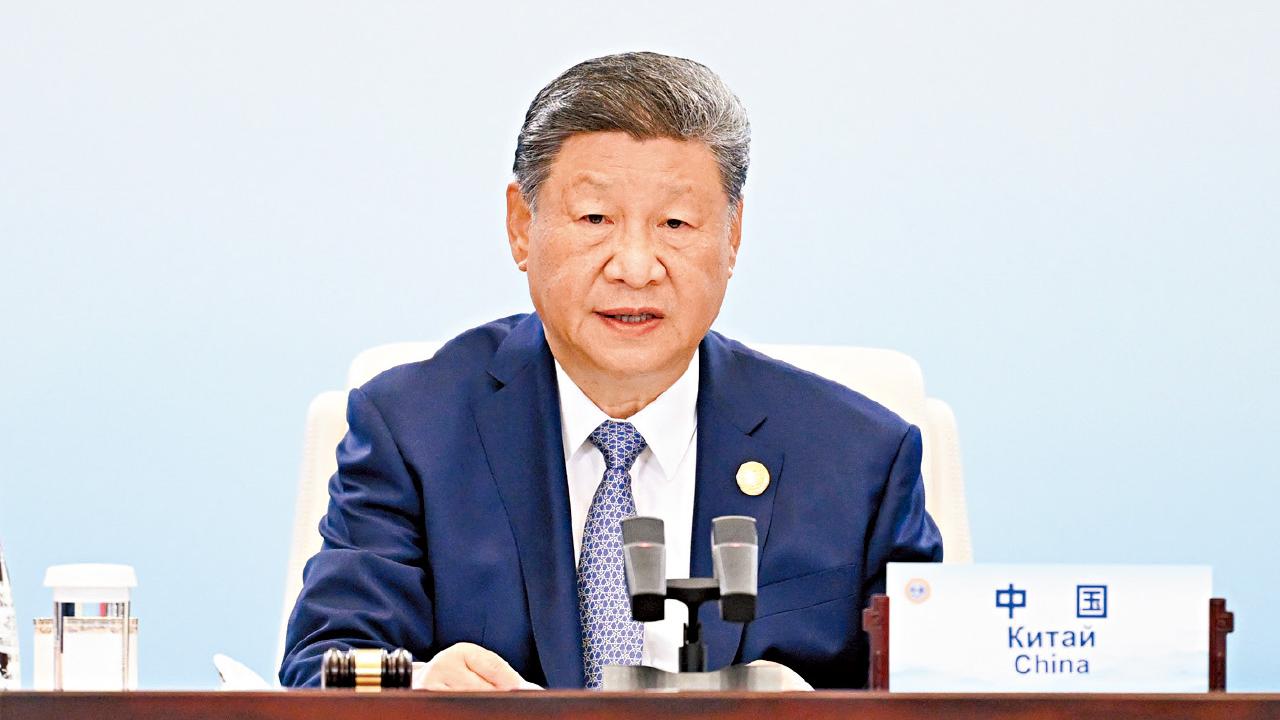 上合組織成員國元首理事會第25次會議 習近平︰遵循「上海精神」發揮功能