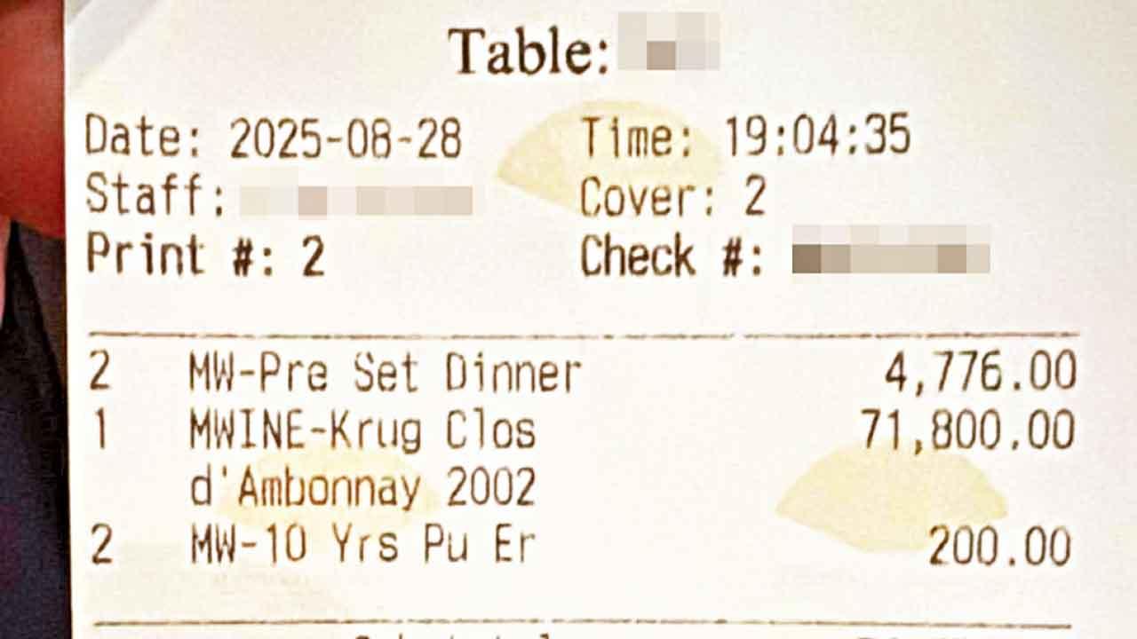 文華東方酒店晩餐留8萬賬單 23歲漢涉詐騙獲准保釋