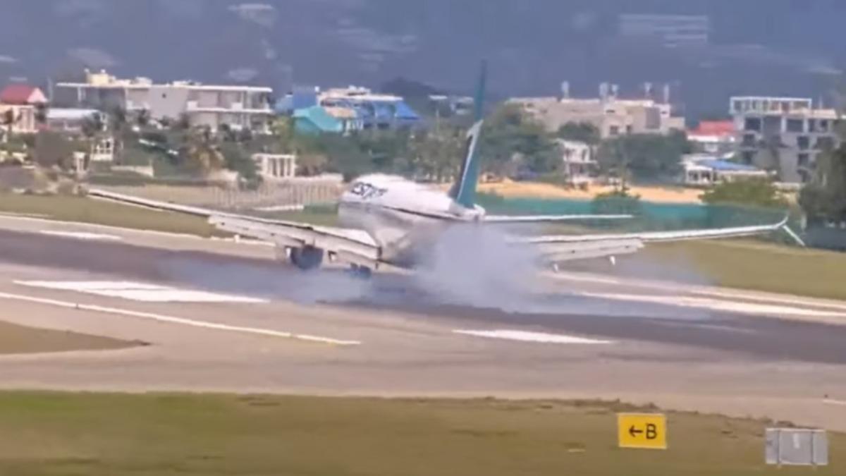 從多倫多起飛西捷航空「硬著陸」 擦地冒濃煙機上164人嚇壞(有片)