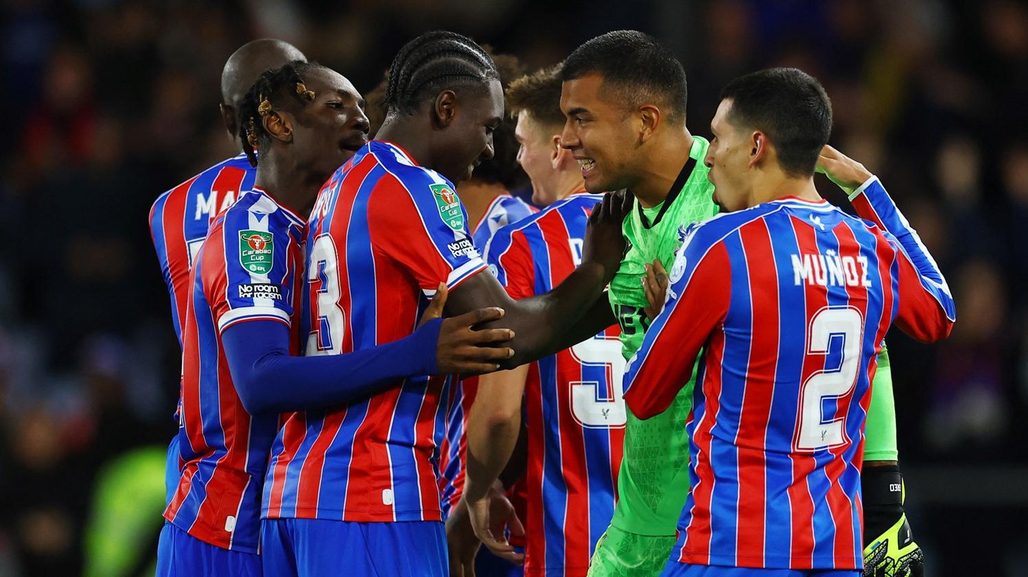 水晶宮互射12碼淘汰英冠的米禾爾。(路透社)