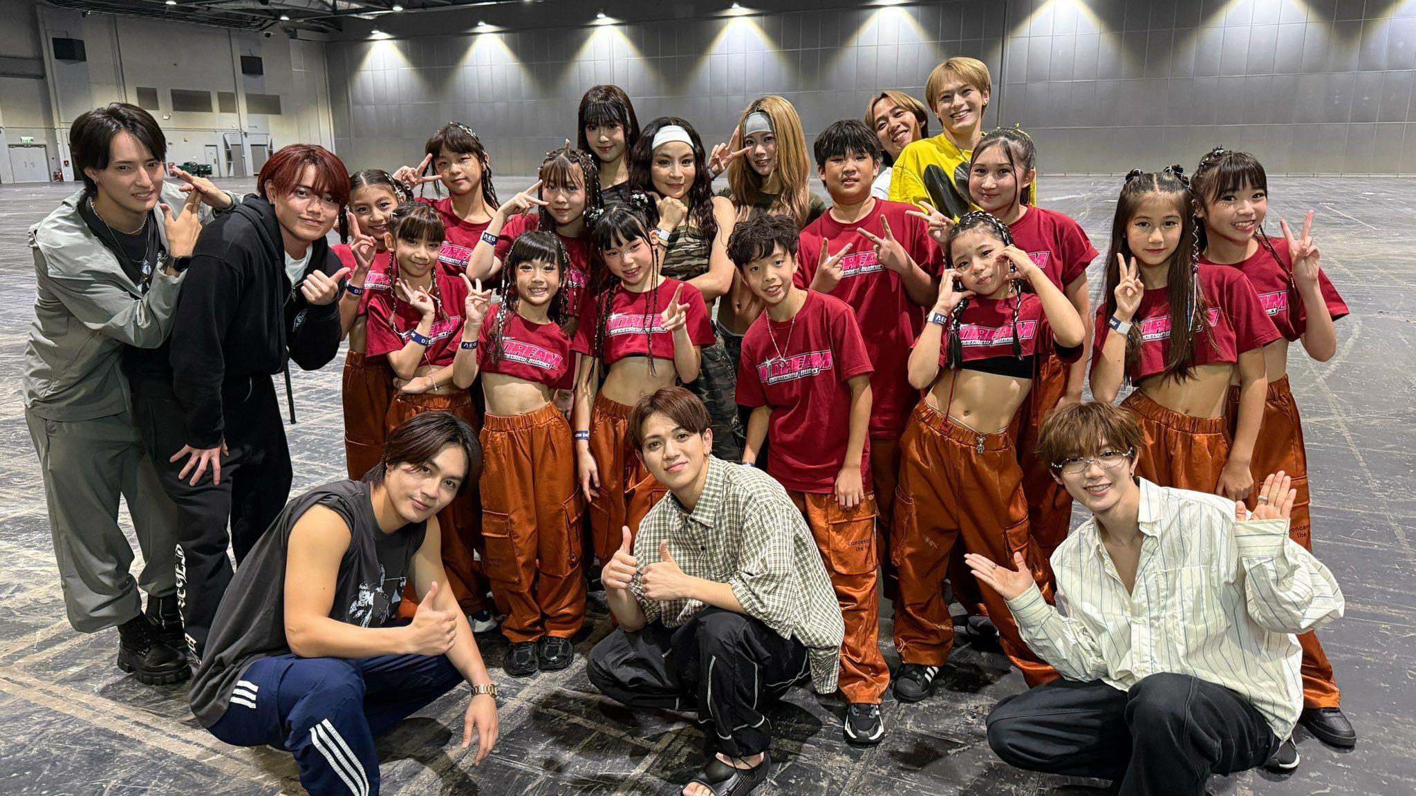 Travis Japan亞博開騷同小朋友鬥舞 約定再來香港見粉絲