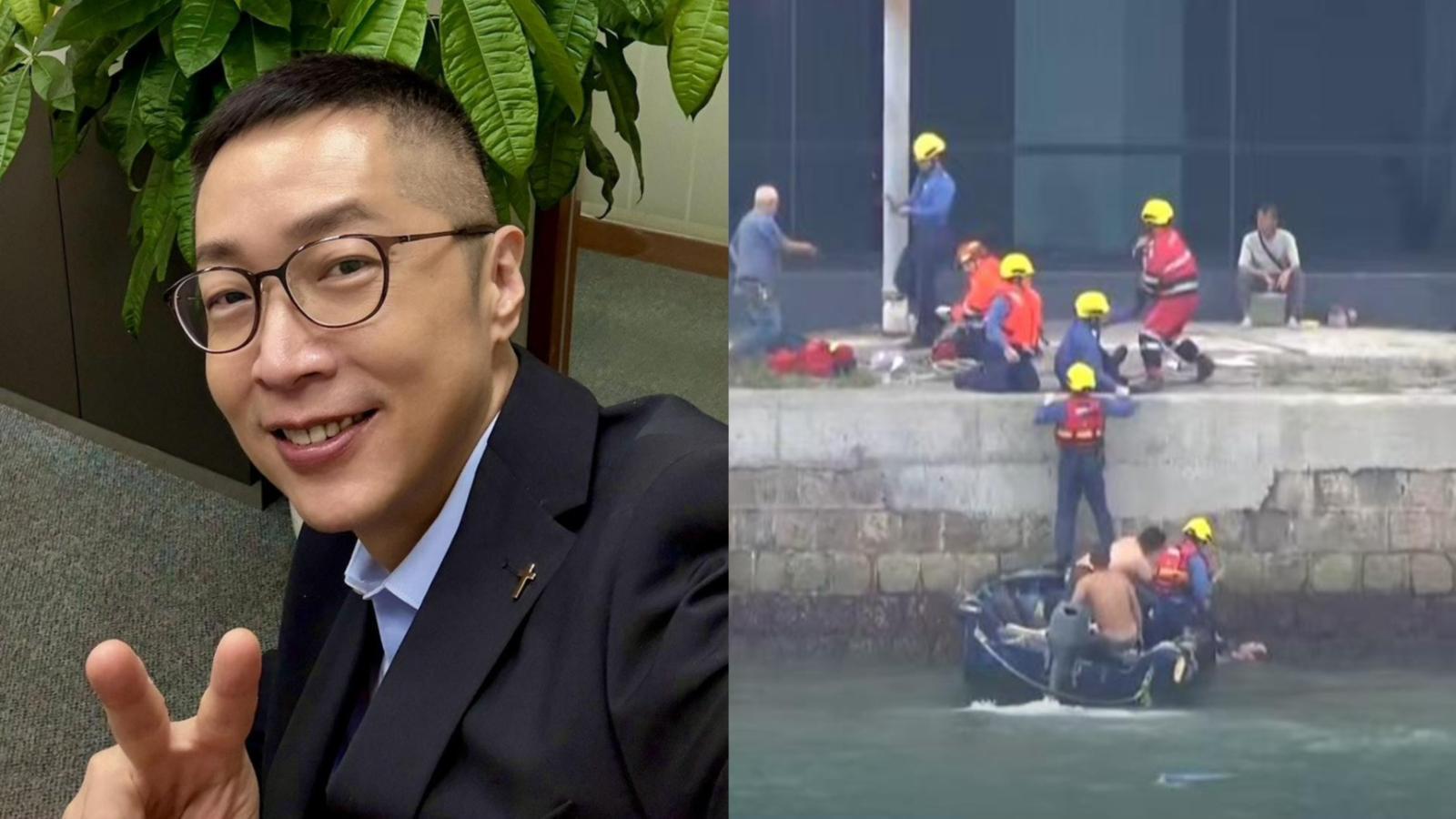 颱風樺加沙︱馬浚偉批評冒生命危險追風逐浪 為救援人員抱不平