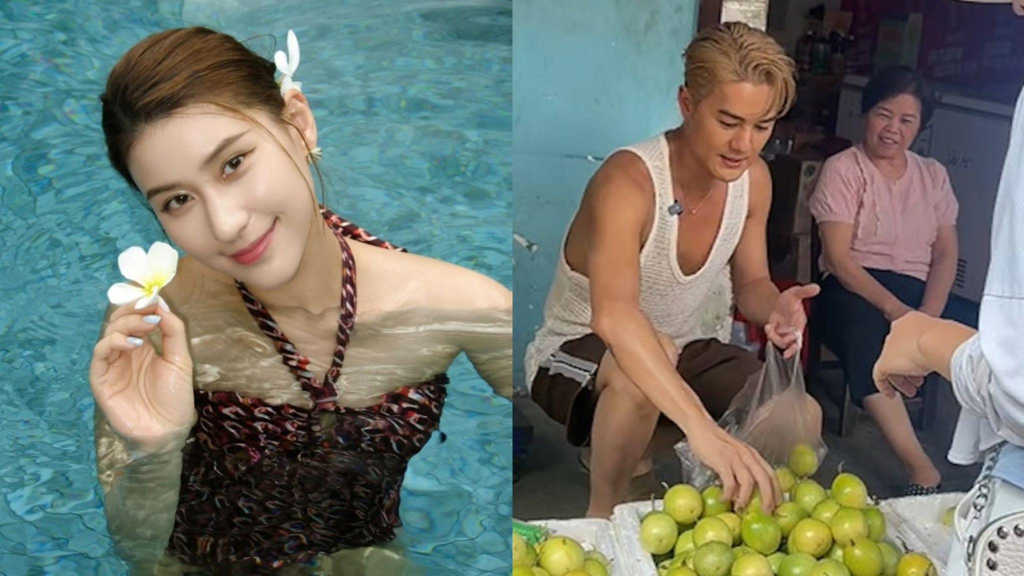 何超蓮前男友吳克群近況曝光 被直擊廣西擺攤賣水果