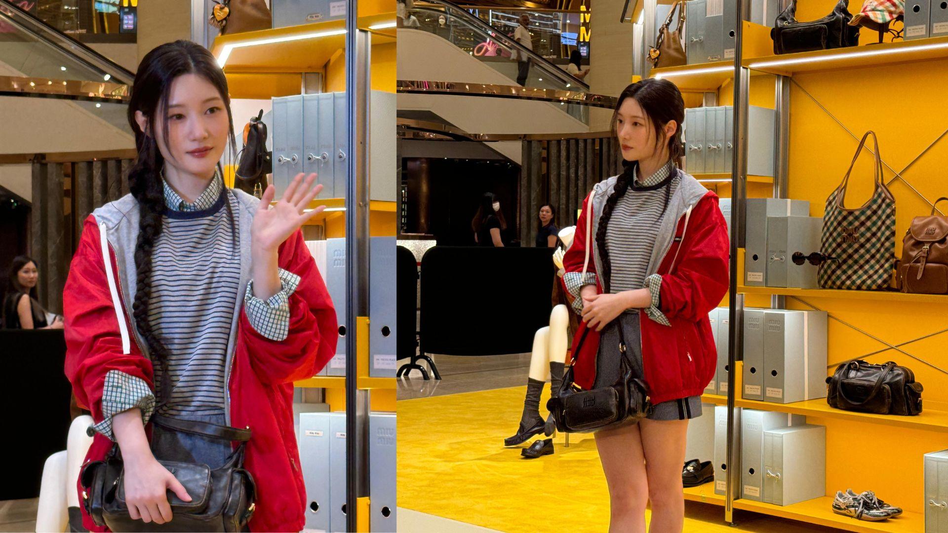 鄭彩娟重遊香港重拾美好回憶 現身品牌活動被粉絲搞到失笑