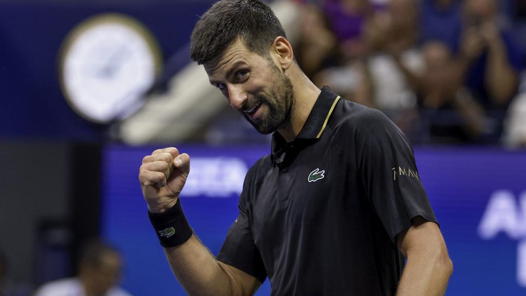 祖高域在美網打入八強。(美聯社)