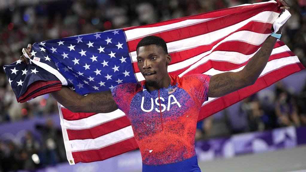 美國跑手費特基利。(美聯社)