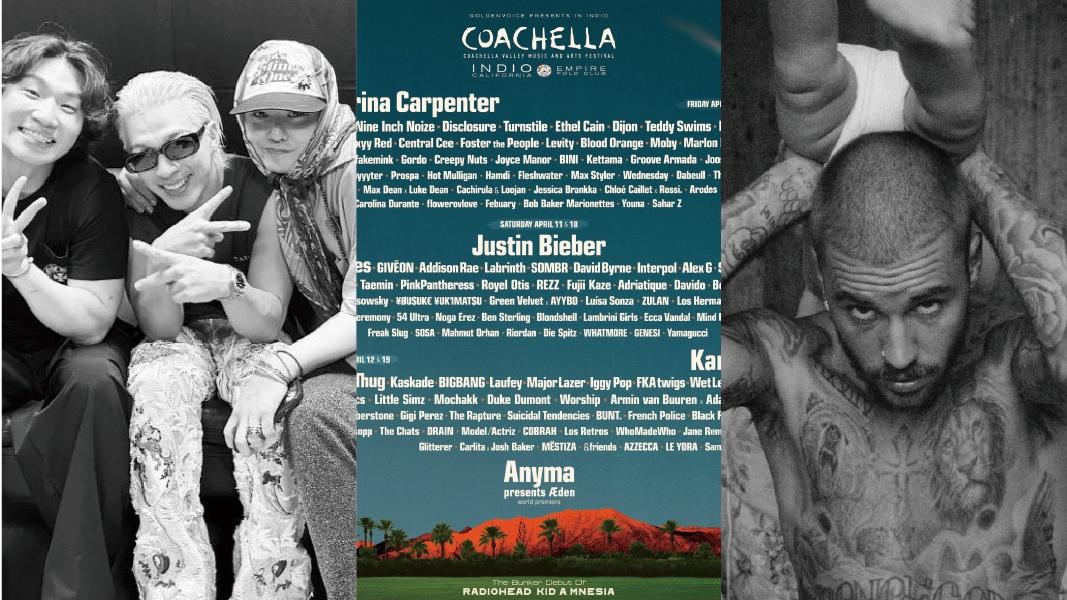 COACHELLA︱Justin Bieber久休復出  BIGBANG藤井風共襄亞洲音樂狂熱