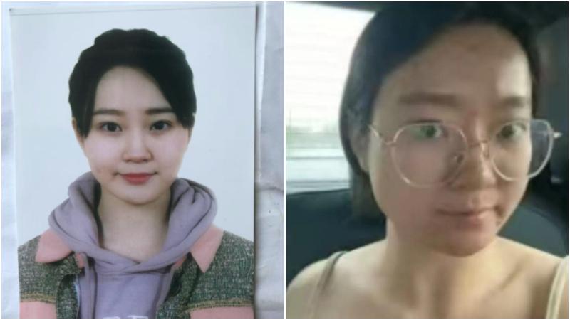 內地一名00後王女誤信「高富帥男友」被騙至緬甸詐騙園區，其在被轉移途中自拍顯得相當憔悴。（圖／翻攝微信公眾號「民生大參考」）