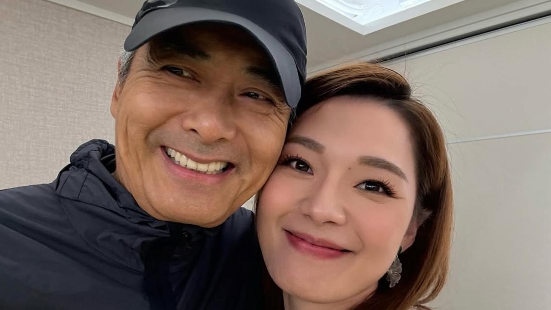 呂慧儀獲發哥整長壽麵慶生 開心許願親吻劉丹